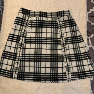 Loft Plaid Skirt